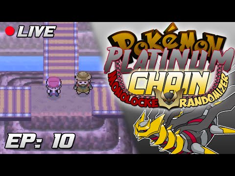 Pokemon Platinum Chain Monolocke Randomizer LIVE w/ Astroid - Ep 10 "Exploration!"