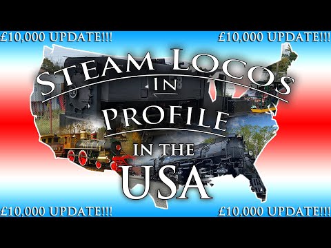 'Steam Locos In Profile' In The USA - £10,000 UPDATE