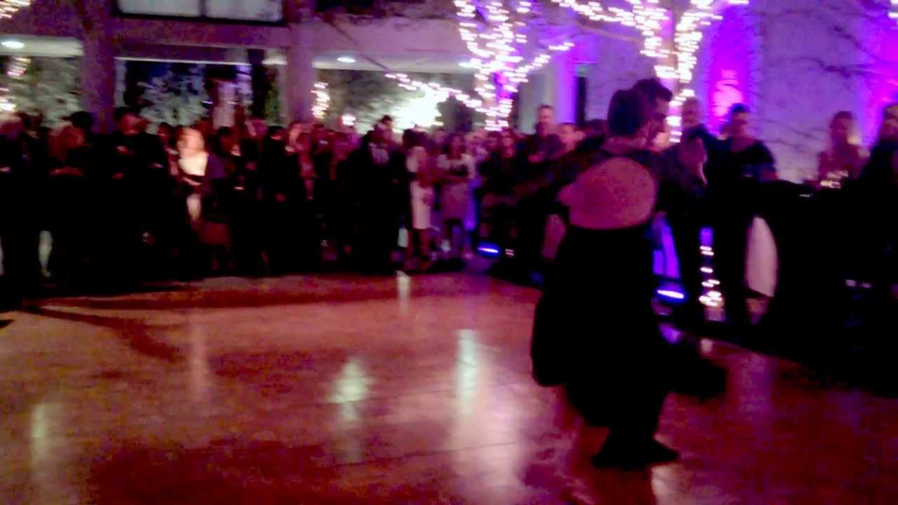 Facundo de la Cruz & Paola Sanz 2012 Tango salon world champions perform at the Luxe.  2/2