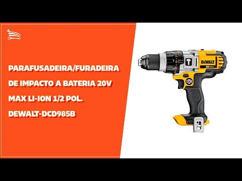 Parafusadeira Furadeira de Impacto 1/2 Pol. 20V sem Bateria  - Video