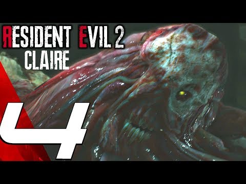 Resident Evil 2 Remake - Claire Walkthrough Part 4 - Saving Sherry & Spark Shot (Hardcore Mode)
