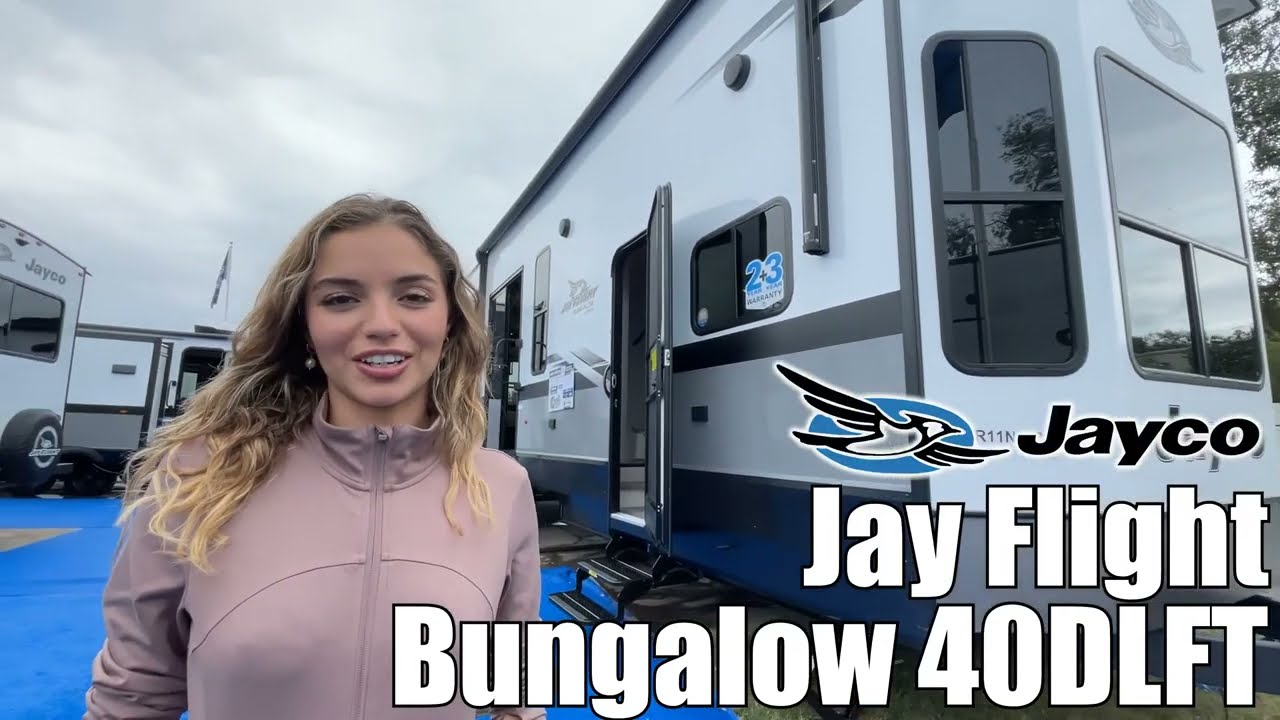 A photo of this 2026 Jayco Jay Flight Bungalow 40DLFT