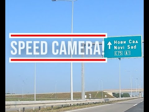 Belgrade - Novi Sad - Belgrade | Highway, tolls, speed cameras, gas stations...