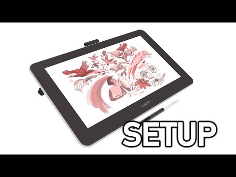 SETTING UP YOUR WACOM ONE TABLET