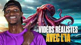 Créer des vidéos réalistes de créatures marines géantes avec l'IA