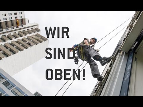 Industriekletterer aus Berlin: Imagefilm mit Bloopern & Outtakes