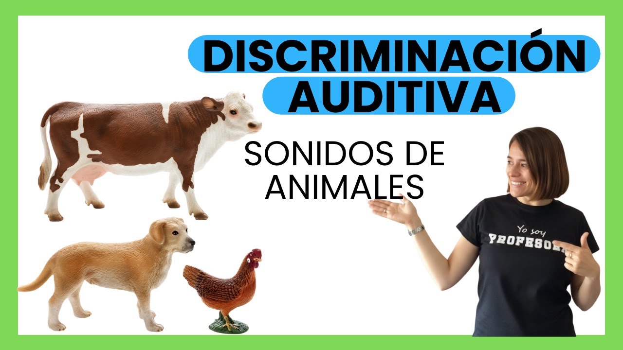 Los sonidos de los animales