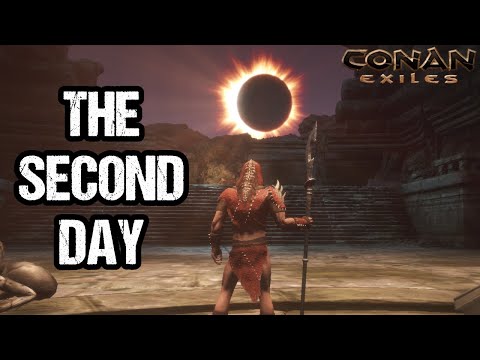 The Second Day on a PvP Server - Conan Exiles