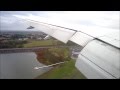 Air France Boeing 777-200ER approach in severe turbulence + landing at Paris CDG