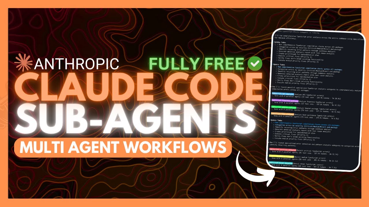 Claude Code Sub-Agents: BEST AI Coder! SUPERCHARGE Claude Code and 10x Coding Workflow!