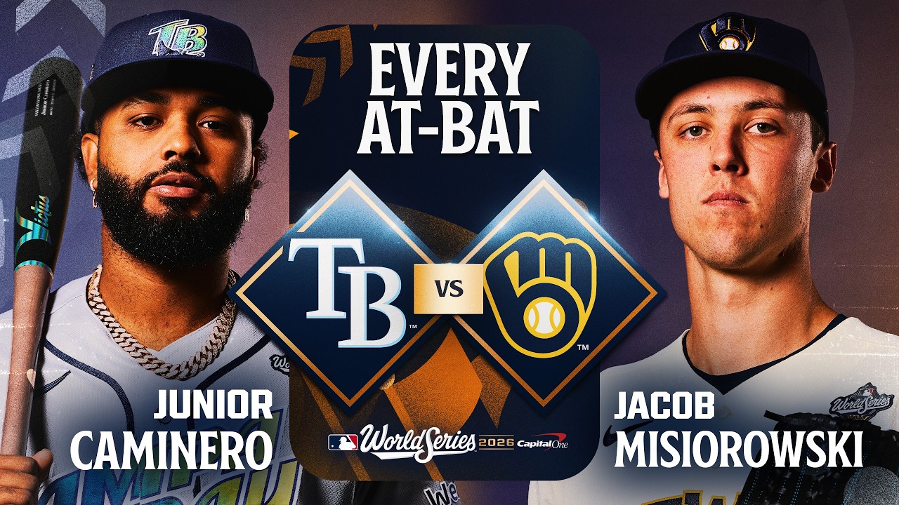 POWER VS. POWER 🔥 Jacob Misiorowski vs. Junior Caminero in World Series Game 1! 😤 (Every at-bat)