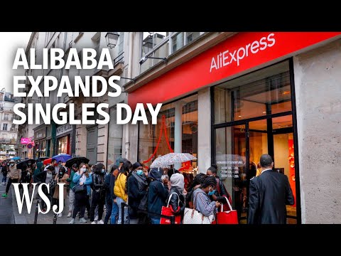 阿里巴巴光棍節，讓最大型購物活動走向全球！（Alibaba’s Singles Day: World’s Biggest Shopping Event Goes Global | WSJ）