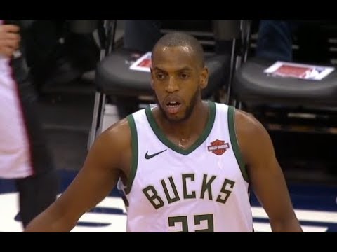 Khris Middleton Highlights vs Wizards RS19G41 - 25 Pts, 8 Rebs, 3 Asts (11.01.19)