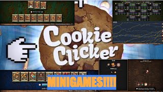 COOKIE CLICKER MINIGAMES