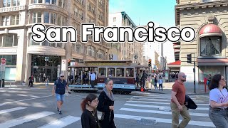San Francisco, California 4K Walking Tour \ SAN FRANCISCO Walking Tour \ USA #california