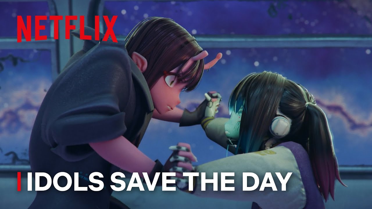 Bonding Over Idols | Milky☆Subway: The Galactic Limited Express – the Movie | Netflix Anime