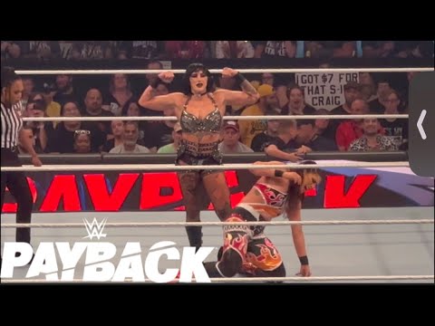 Rhea Ripley vs Raquel Rodriguez WOMENS CHAMPIONSHIP FULL MATCH - WWE PAYBACK 9/2/23
