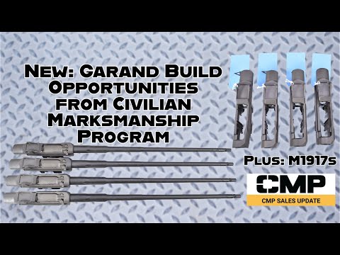 Build Your Own M1 Garand! CMP August '25 Update