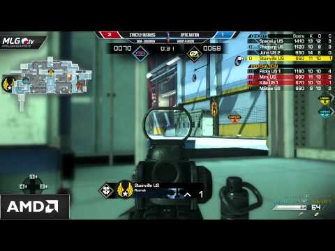 OpTic Nation vs Strictly Business - Game 4 - Group A Losers Match - #MLGXGames