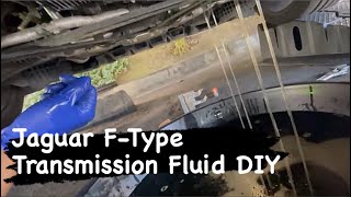 F-Type ZF 8 Speed Automatic Transmission Fluid Change DIY Guide Jaguar F Type and BMW 335i ZF8HP70