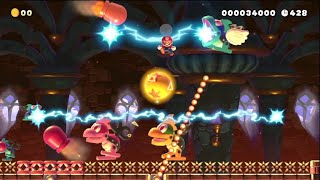 【マリオメーカー２】一年以上前に作った鬼畜コースを実況してみる
