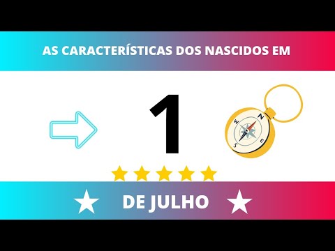 AS CARACTERÍSTICAS DOS NASCIDOS NO DIA 1 DE JULHO 