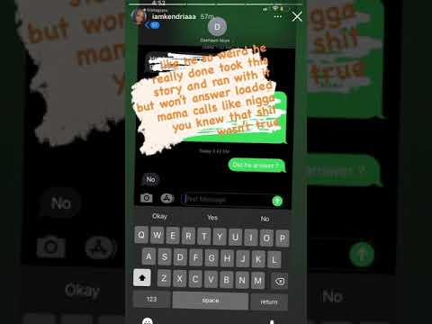 Lil Loaded girlfriend talks EBK Cyraq “He’s lying!”