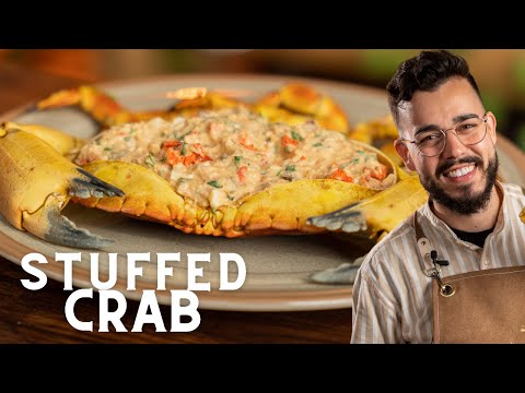 Portuguese Style STUFFED CRAB!