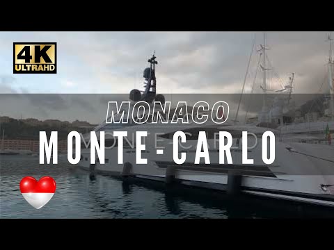 Monte-Carlo 2022 FULL 4K   WALKING TOUR MONACO