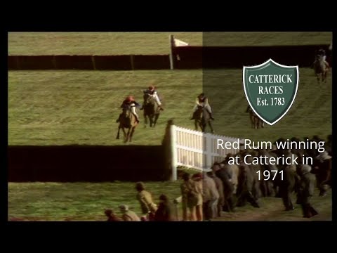 Red Rum Winning at Catterick in 1971