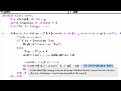 Array Variables Introduction