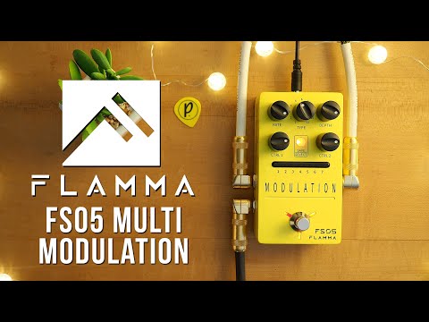 Демонстрация звучания педали Flamma FS05 Modulation