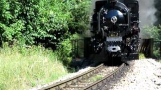 preview picture of video 'Mh.6 bei der Durchfahrt durch den Schönautunnel am 2010 08 01'