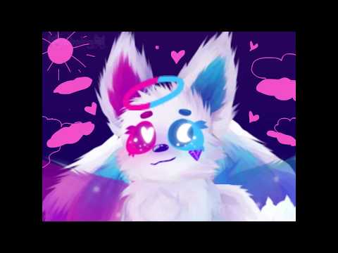 kittydog - floating!