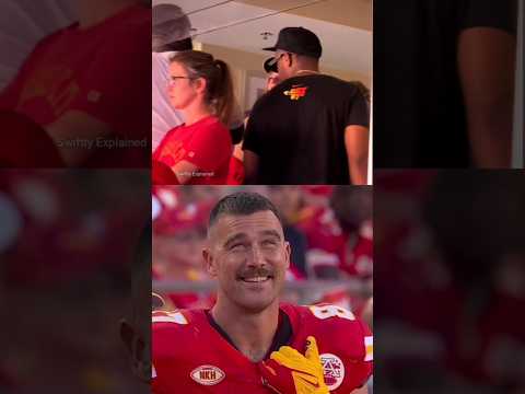 The EXACT moment Travis Kelce fell in love with Taylor Swift at her first Chiefs game...