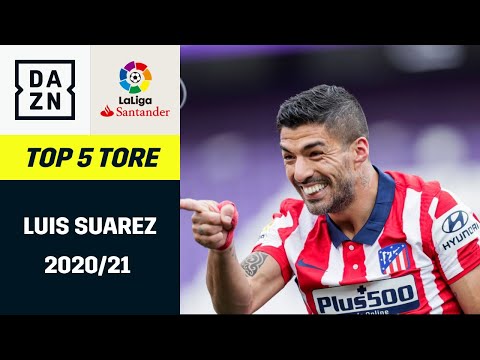 Luis Suarez: Top 5 Tore 2020/21 | LaLiga | DAZN