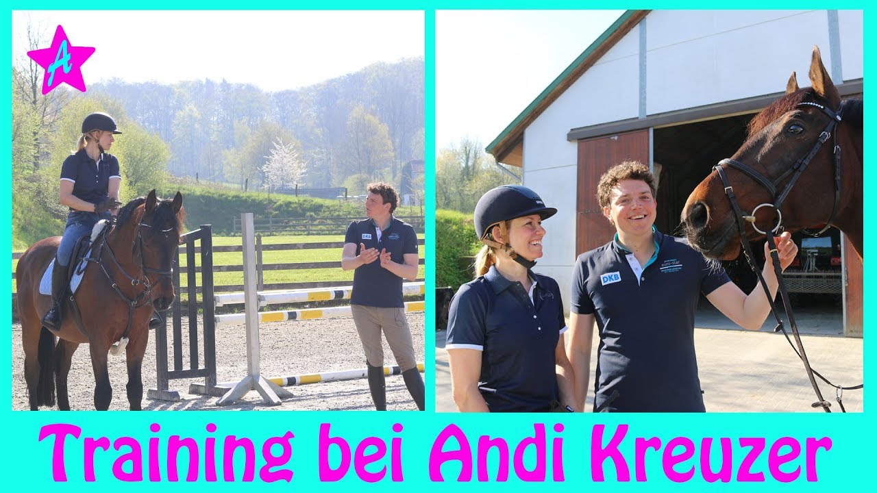 SPRINGEN beim DEUTSCHEN MEISTER I Andreas Kreuzer trainiert Canto und mich I 1. Teil