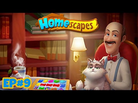 Homescapes Gameplay (Android, ios) Episode 9. Day 6 (Hall - Day 5) Walkthrough. Part 2.
