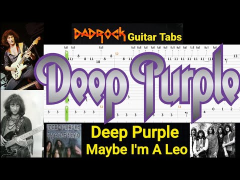 Maybe I'm A Leo - Deep Purple - Guitar + Bass TABS Lesson