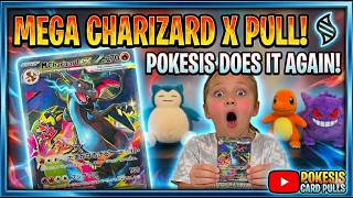 Pokesis Pulls a MEGA CHARIZARD from the Mega Zygarde EX box!!!! And the Hits keep coming!!!