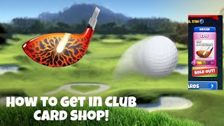 How to get the Apocalypse in the Club Card Shop | Golf Clash