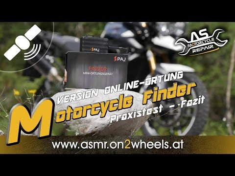 ➤ PRAXISTEST PAJ MOTORCYCLE FINDER VERSION ONLINE-ORTUNG GPS Tracker