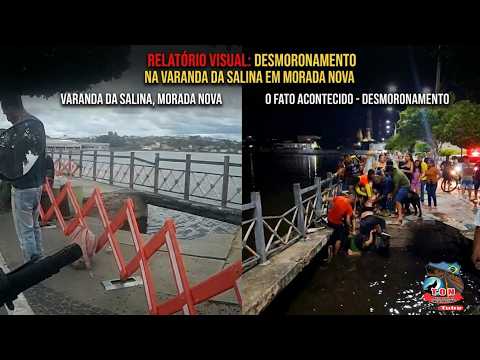 DESMORONAMENTO VARANDA SALINA Morada Nova - CE