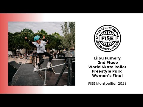 Lilou Fumery - 2nd Place World Skate Roller Freestyle Park World Cup Women's Final
