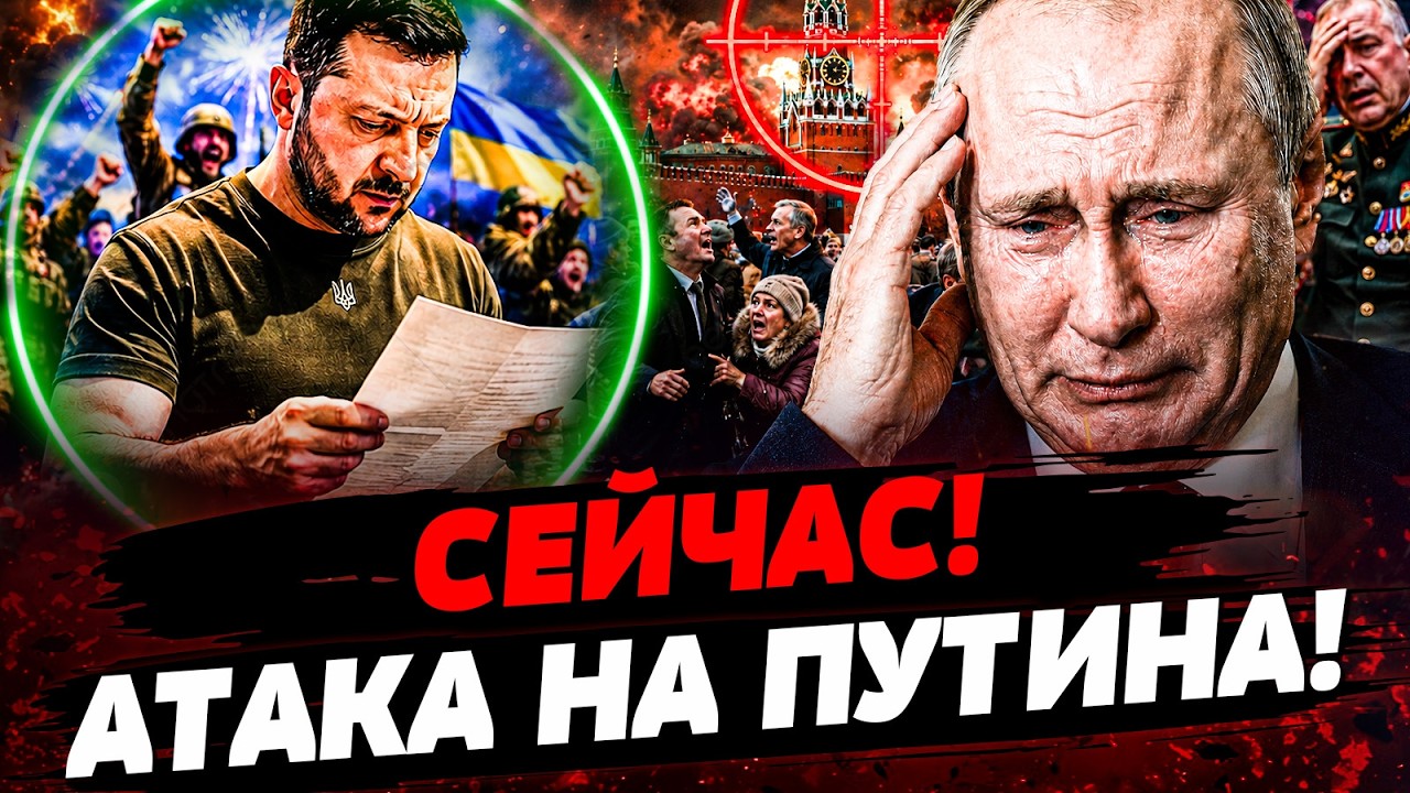 😮 ТОЛЬКО ЧТО! ЧУДО ДЛЯ УКРАИНЦЕВ! В КРЕМЛЕ НАЧАЛАСЬ БОЙНЯ! ПУТИНА СЛИВАЮТ СВ?
