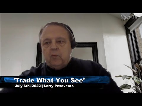 July 6th, Trade What You See with Larry Pesavento on TFNN - 2022