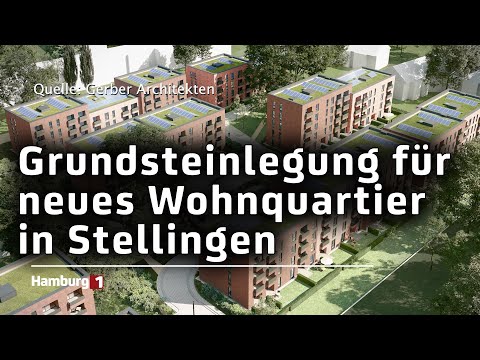 Wohnungsmangel in Hamburg: Grundsteinlegung für neues Wohnquartier in Stellingen