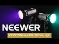 Introducing the NEEWER MS150C 150W Mini RGB LED Video Light