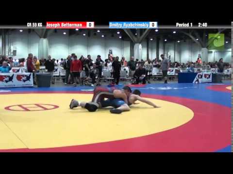 Greco GR 59 KG - Joseph Betterman vs. Dmitry Ryabchinskiy