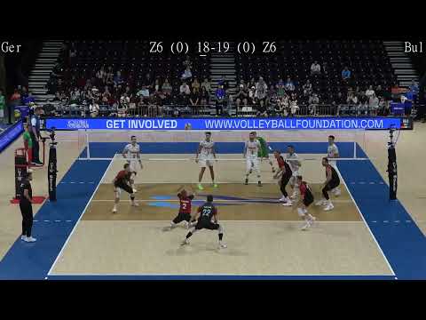 Volleyball Germany - Bulgaria Amazing FULL Match 2025